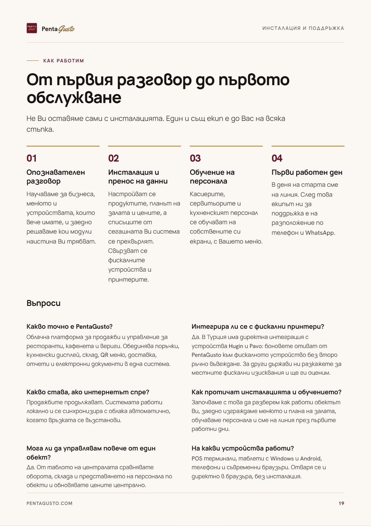 Страница от каталога 19